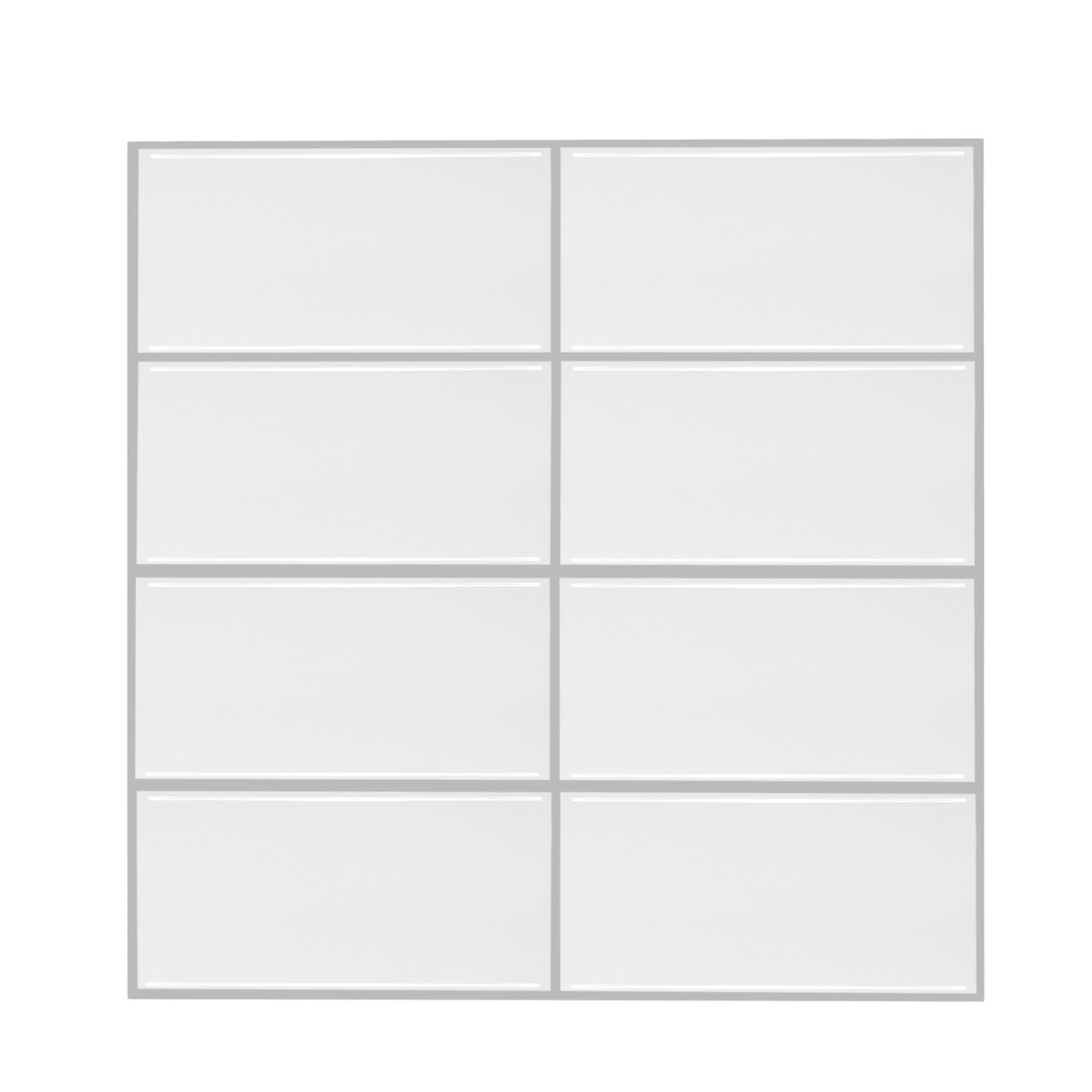 Creative 3D Grid Self-Adhesive Wallpaper, Home Minimalist Wall Sticker