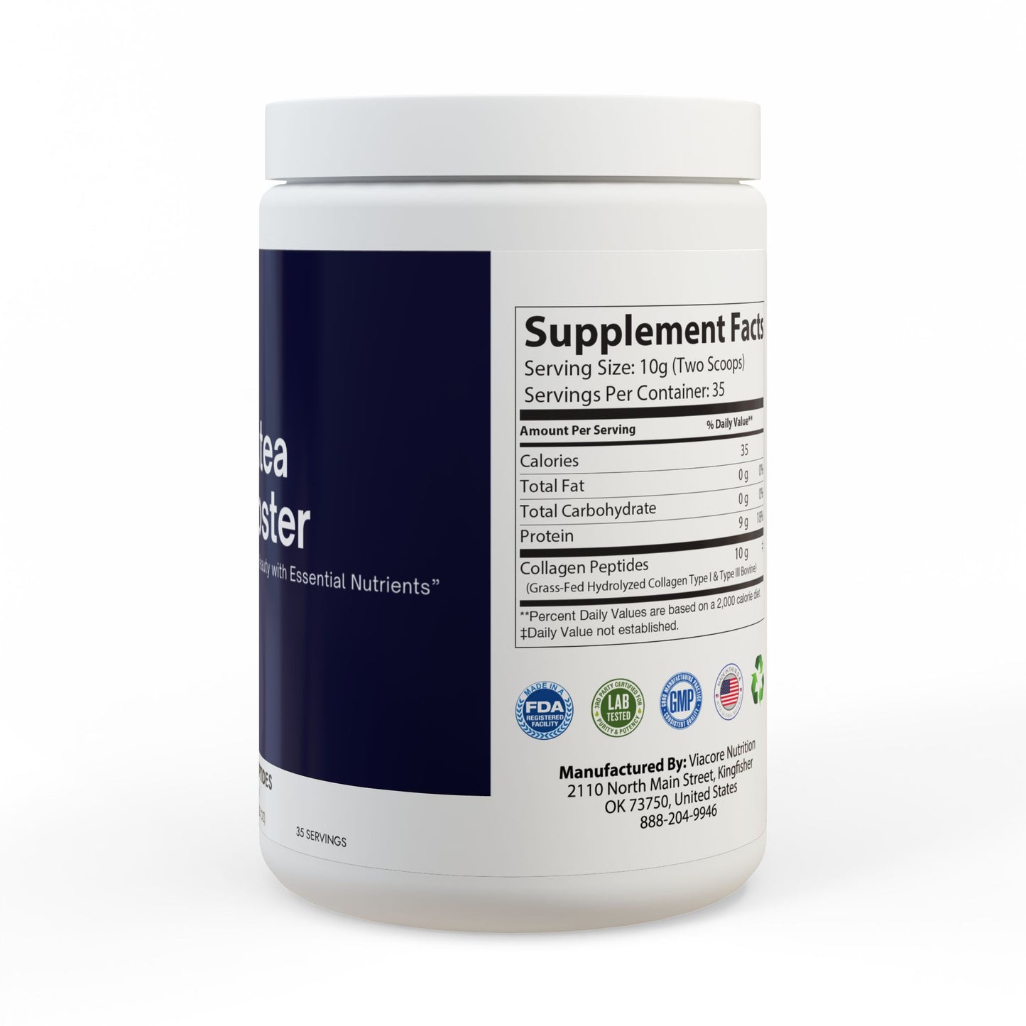 Collagen Peptides Type I & III Supplement (350g, 12.3oz)