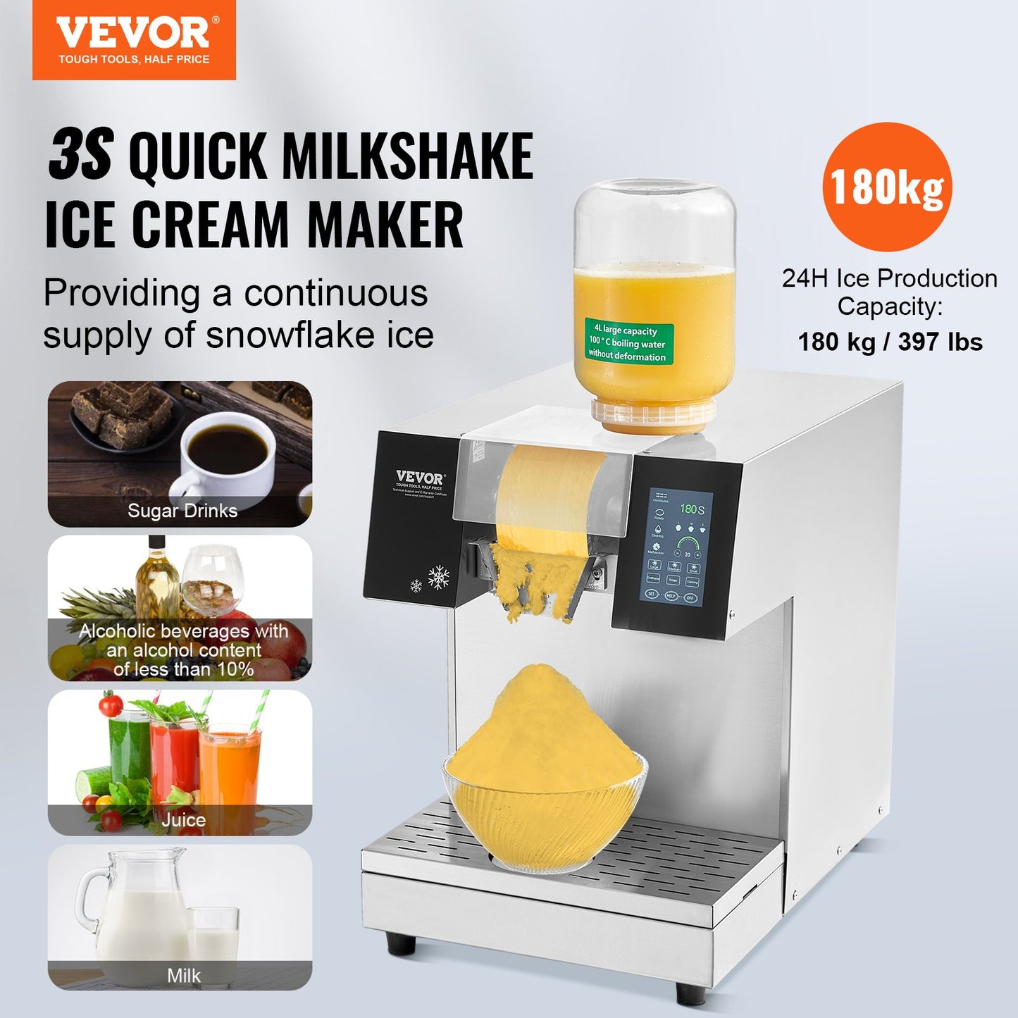 Ice Cream Maker/Milkshake Machine