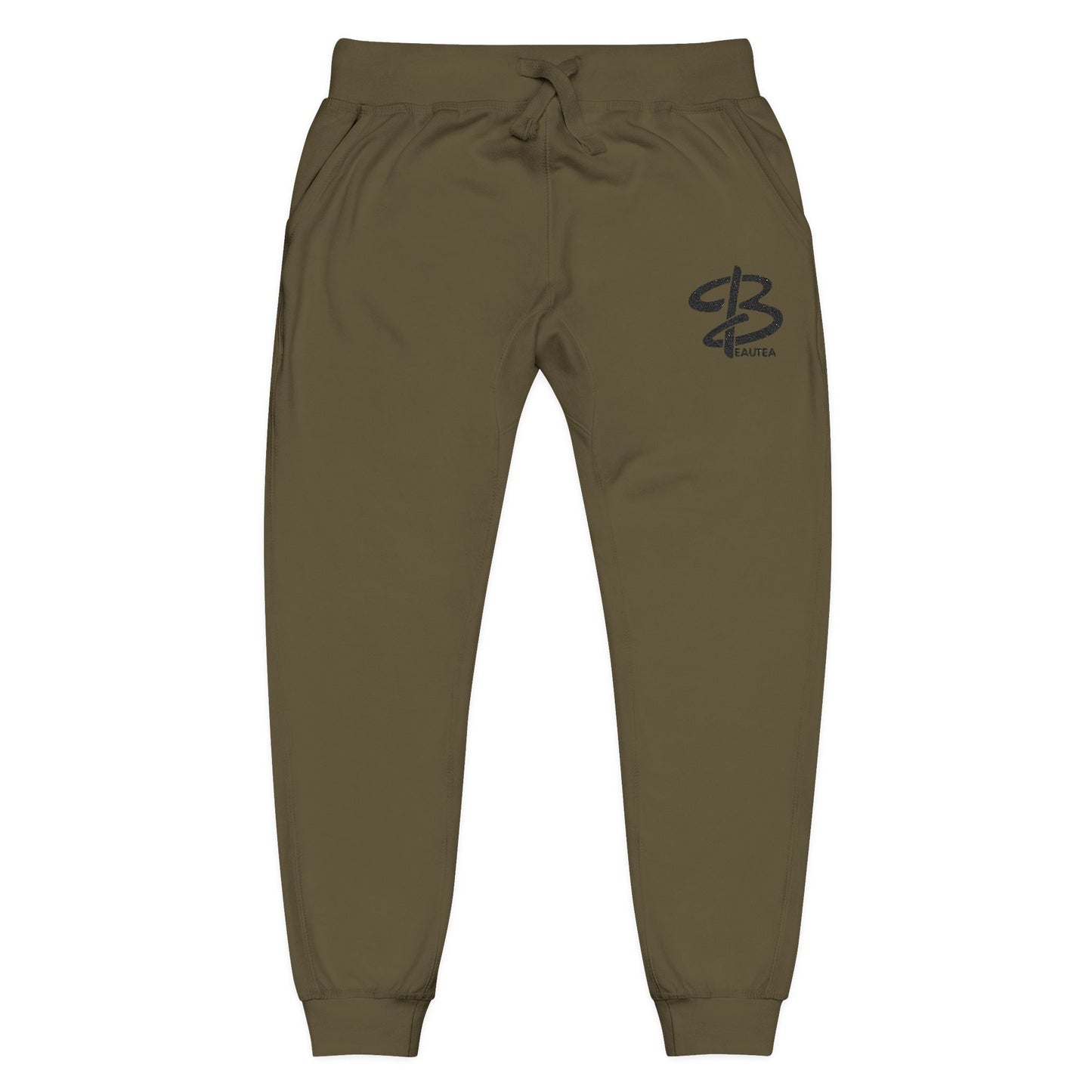 Embroidered Fleece Sweatpants - BC