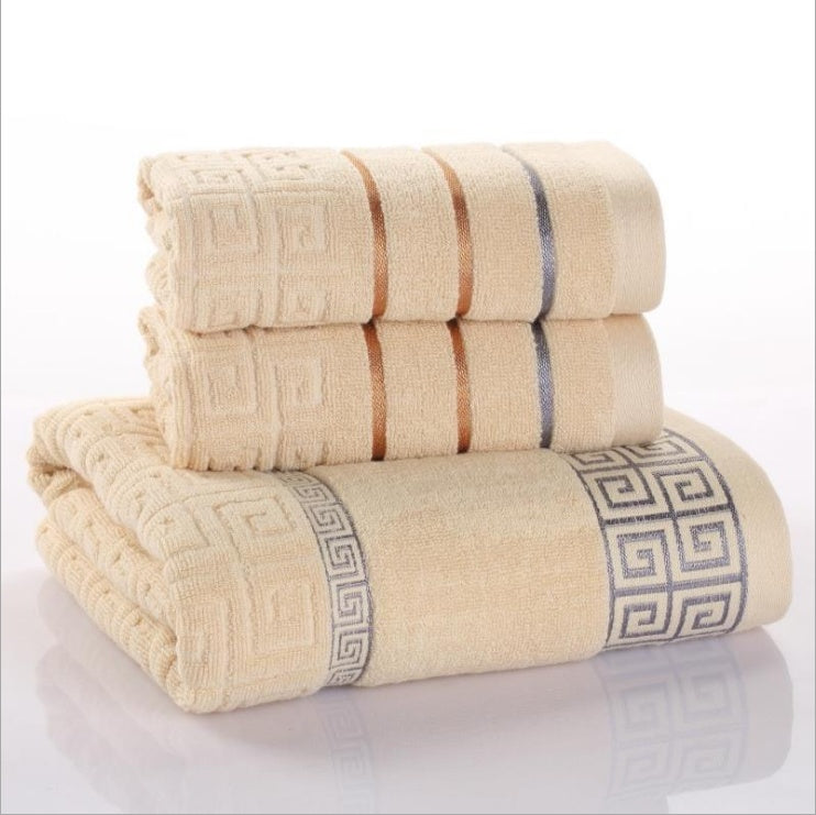 3pc cotton towel set