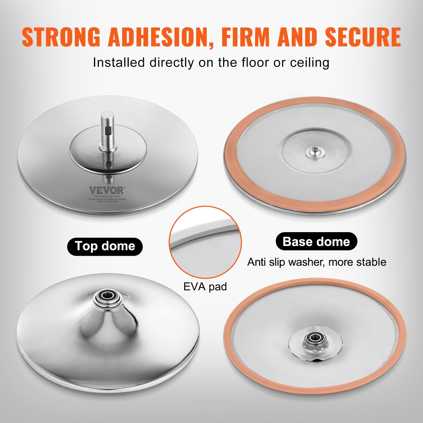 Professionelle Tanzstange, Pole Dance Tragbare Tanzstange Profi Ca. 216,3-270 Cm Höhenverstellbare Abnehmbare Fitnessstange Spinning Fitness Pink, Statische Tanzstange Fitnessstudios