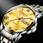 Men's Full-automatic Waterproof Refined Steel Belt Quartz Watch