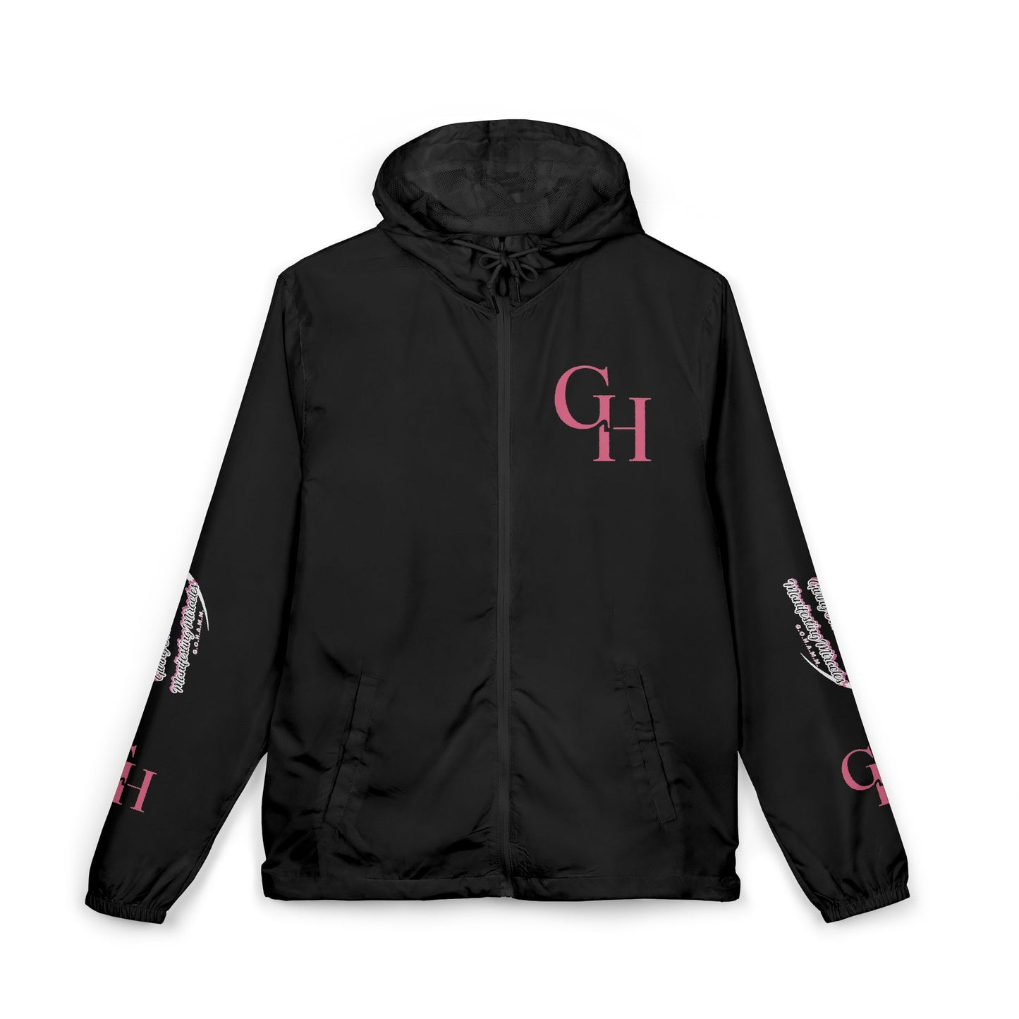 Unisex Full-Zip Windbreaker Jacket - GH