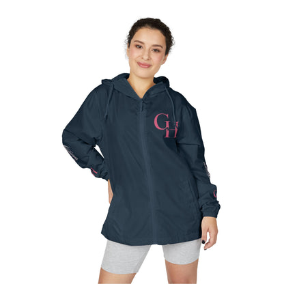 Unisex Full-Zip Windbreaker Jacket - GH