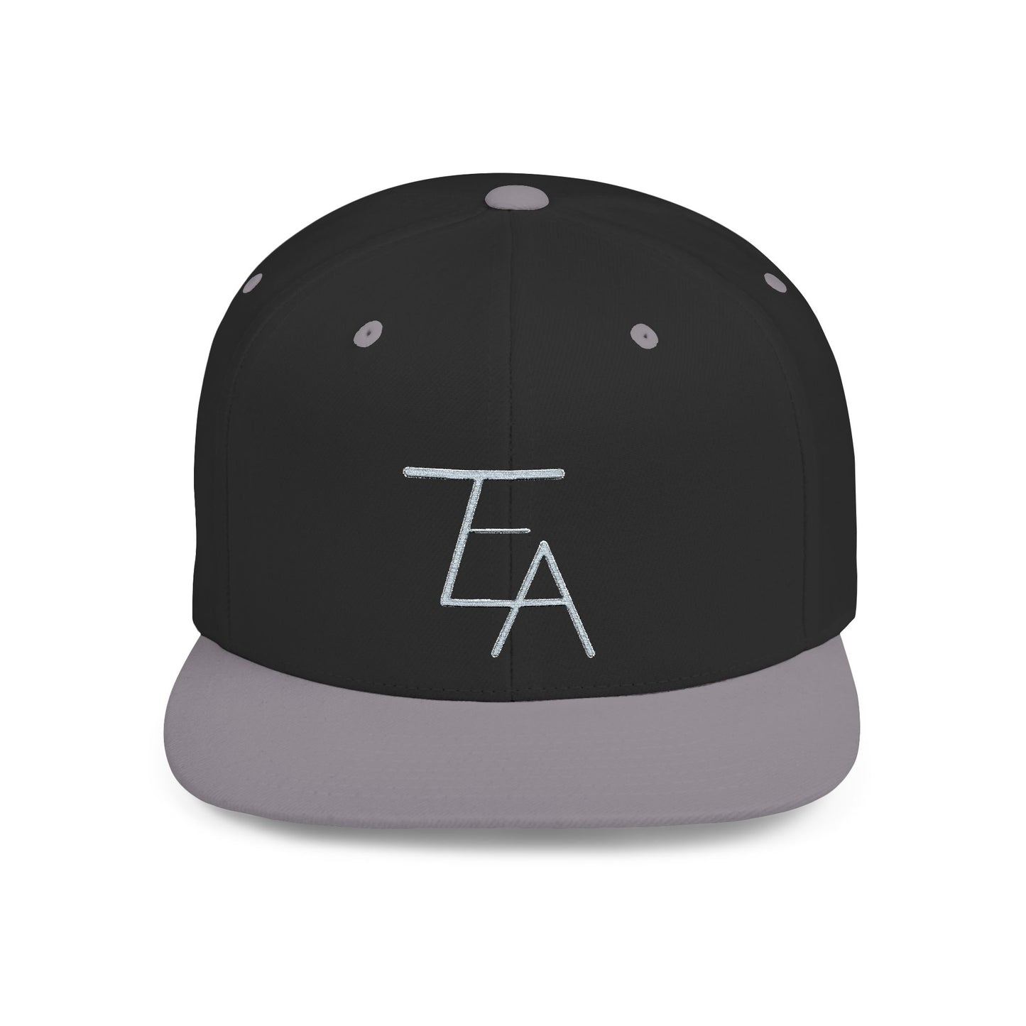 Flat Bill Snapback Hat - LC