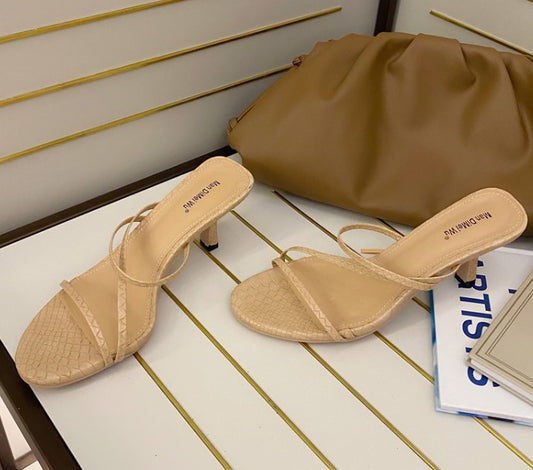 Summer New Style Kitten Stiletto Sandals