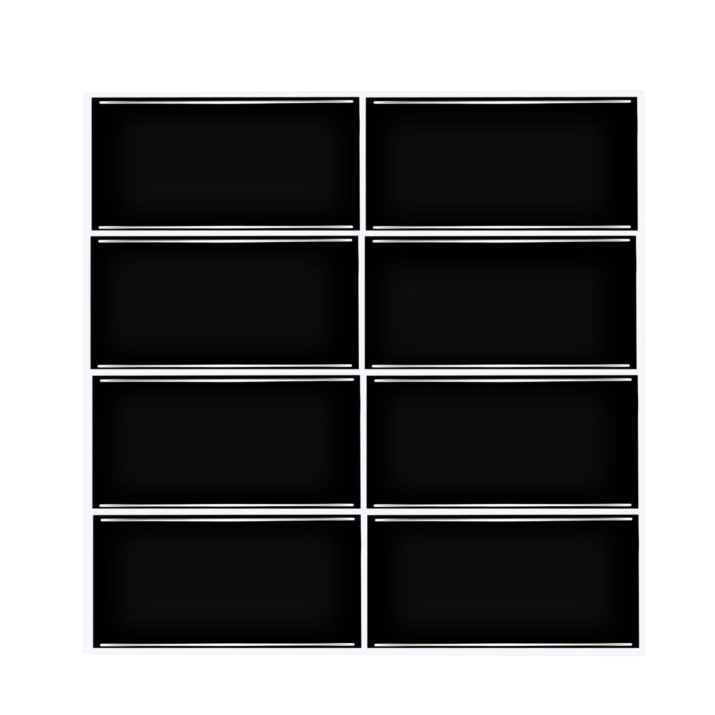 Creative 3D Grid Self-Adhesive Wallpaper, Home Minimalist Wall Sticker