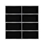 Creative 3D Grid Self-Adhesive Wallpaper, Home Minimalist Wall Sticker