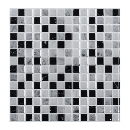 Creative 3D Grid Self-Adhesive Wallpaper, Home Minimalist Wall Sticker