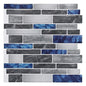 Creative 3D Grid Self-Adhesive Wallpaper, Home Minimalist Wall Sticker