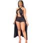 European And American Women's Sexy Casual Tight Sling Solid Color