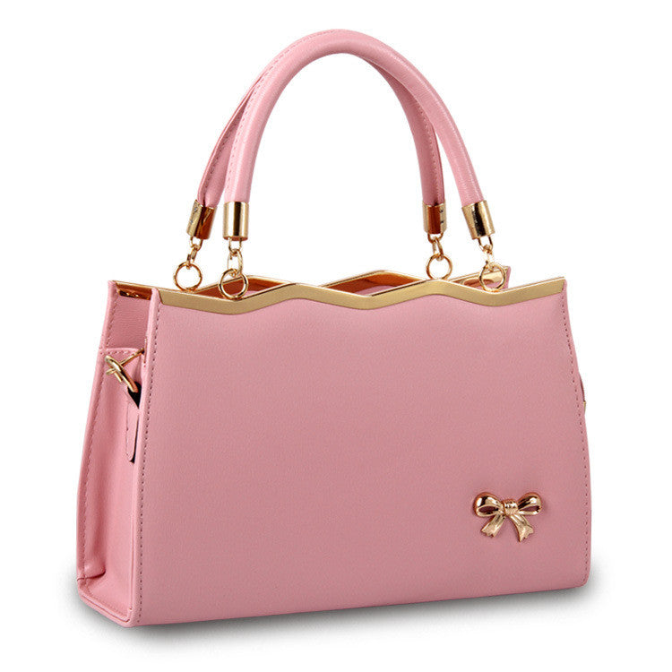 Bowknot Fashion Sports Messenger Shoulder Handbag