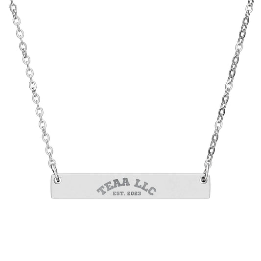 Horizontal Bar Necklace - 23C