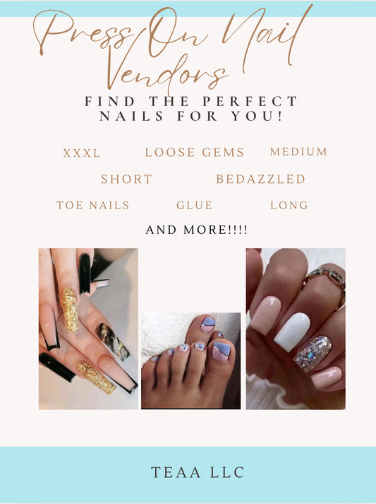Press on nail vendor