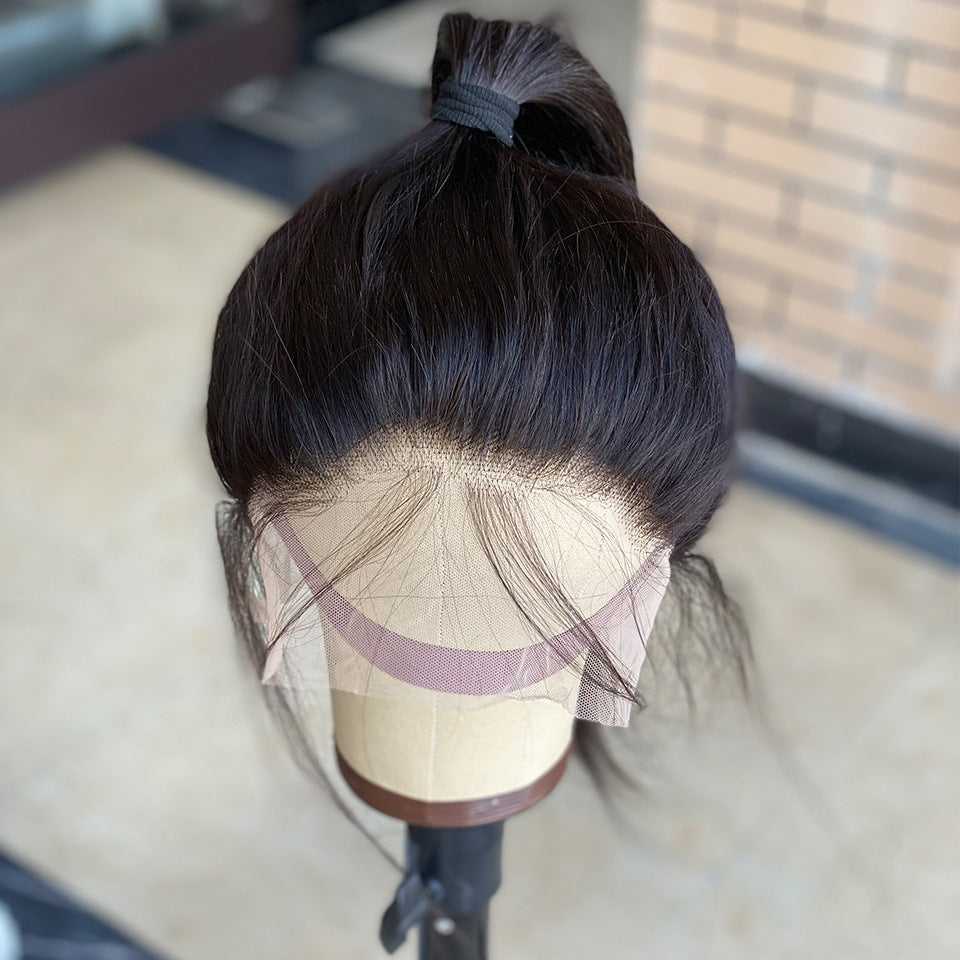 360 Lace Frontal Human Hair Wigs Full Head Wig Real Hair Front Lace