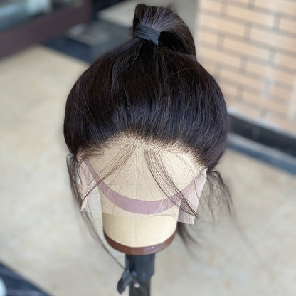 360 Lace Frontal Human Hair Wigs Full Head Wig Real Hair Front Lace
