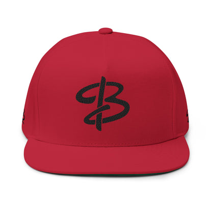 Embroidered Flat Bill Cap - BC