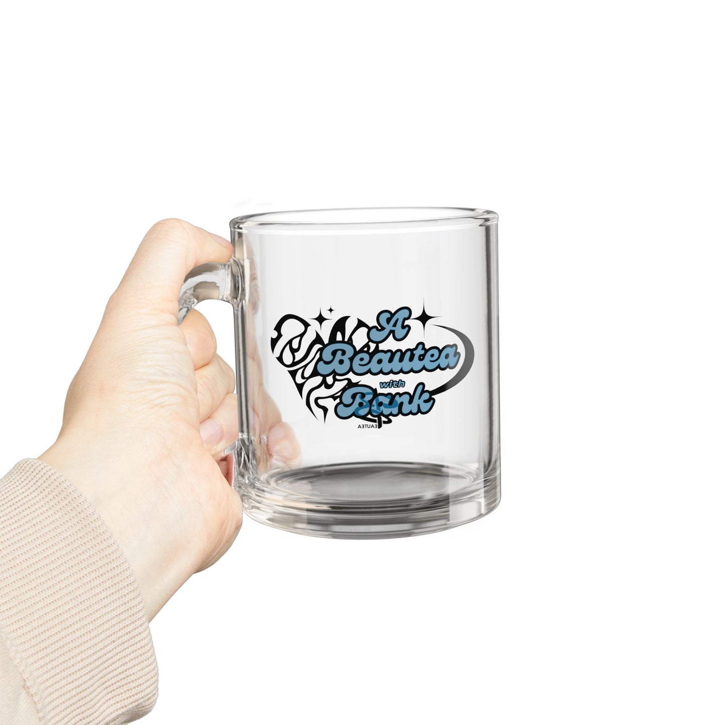10oz Glass Mug — BBC