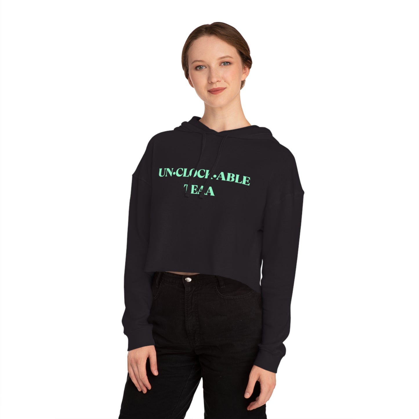 Cropped Hoodie - Green