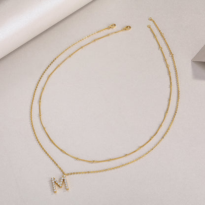 Engraved With Top-quality Moissanite, This Luxurious And Fashionable Minimalist Jewelry Consists Of A Silver Pendant Necklace, A Collar Chain, And S925 Silver Electroplated With Gold.