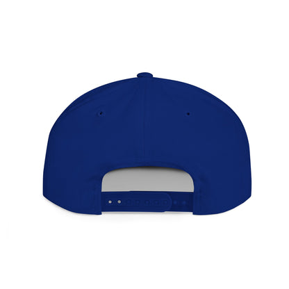 Flat Bill Snapback Hat - LC