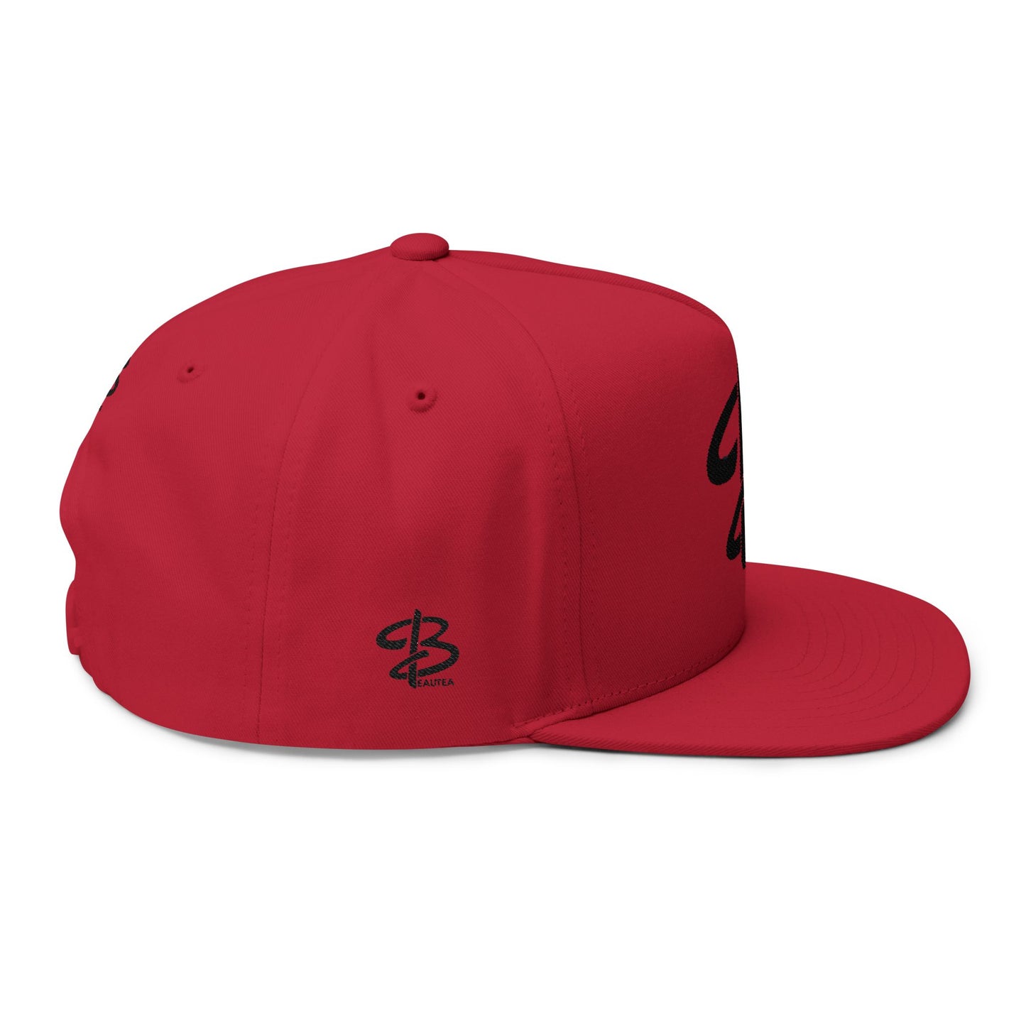 Embroidered Flat Bill Cap - BC