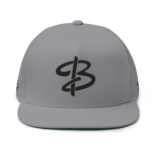 Embroidered Flat Bill Cap - BC
