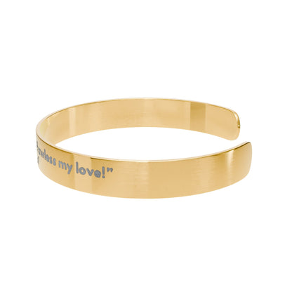 Engraved Cuff Bracelet