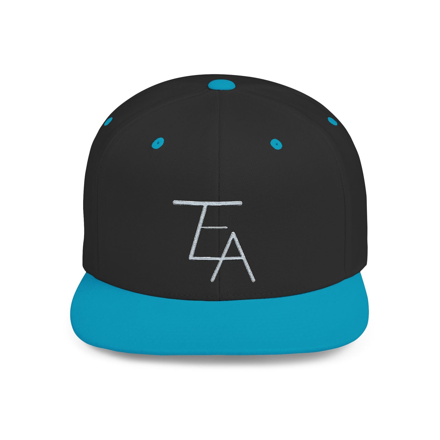 Flat Bill Snapback Hat - LC