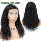 Kinky Curly Lace Front Human Hair Wigs