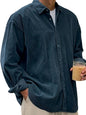 Casual Loose Men's Autumn And Winter Thick Shirt Jacket
