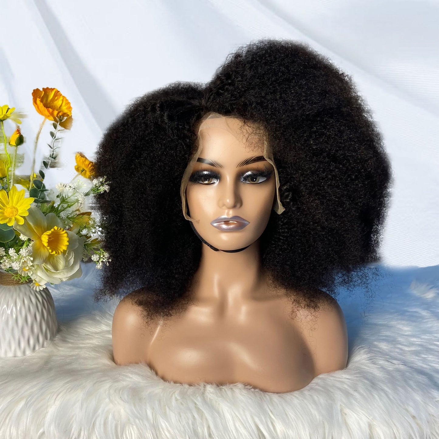 Afro Front Lace  Wig