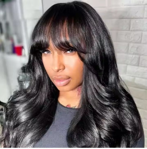 Hd Pre Cut Lace Human Hair Wig