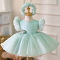 Mint Green European And American Girls Birthday Party Pettiskirt