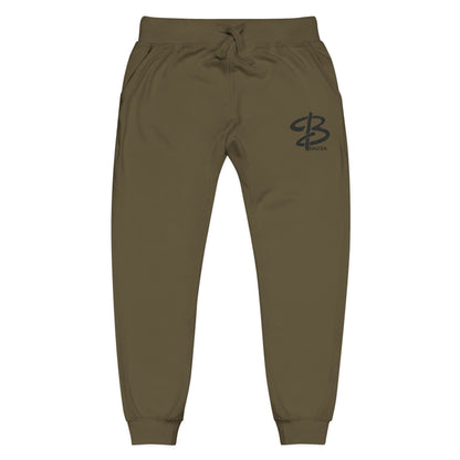 Embroidered Fleece Sweatpants - BC