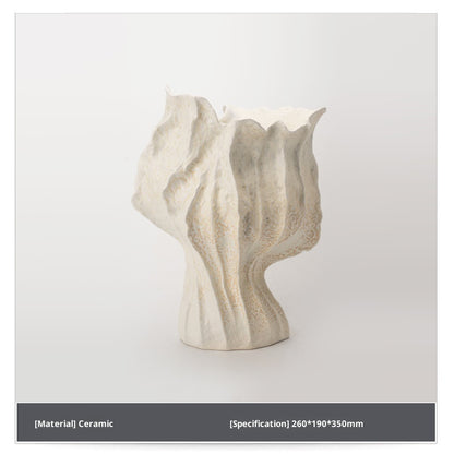 Vintage Flame Handmade Ceramic Vase Homestay