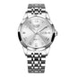 Mens Dual-calendar Waterproof Luminous Quartz Watch
