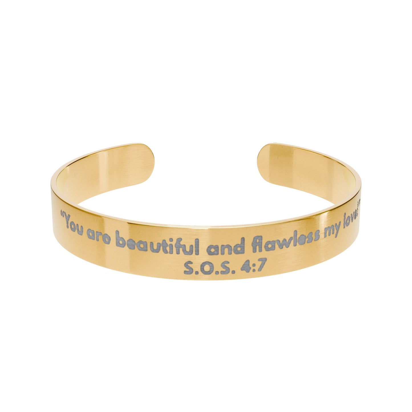 Engraved Cuff Bracelet