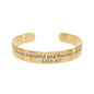Engraved Cuff Bracelet