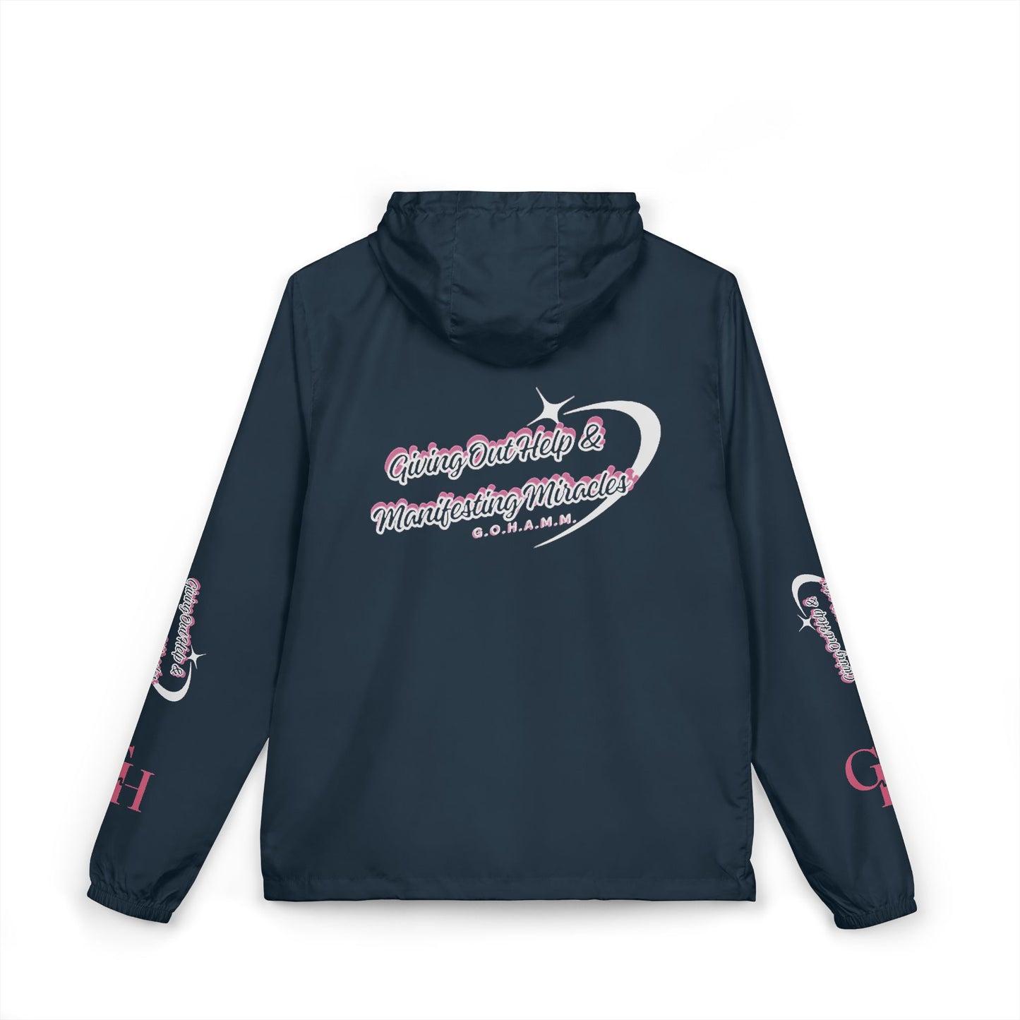 Unisex Full-Zip Windbreaker Jacket - GH