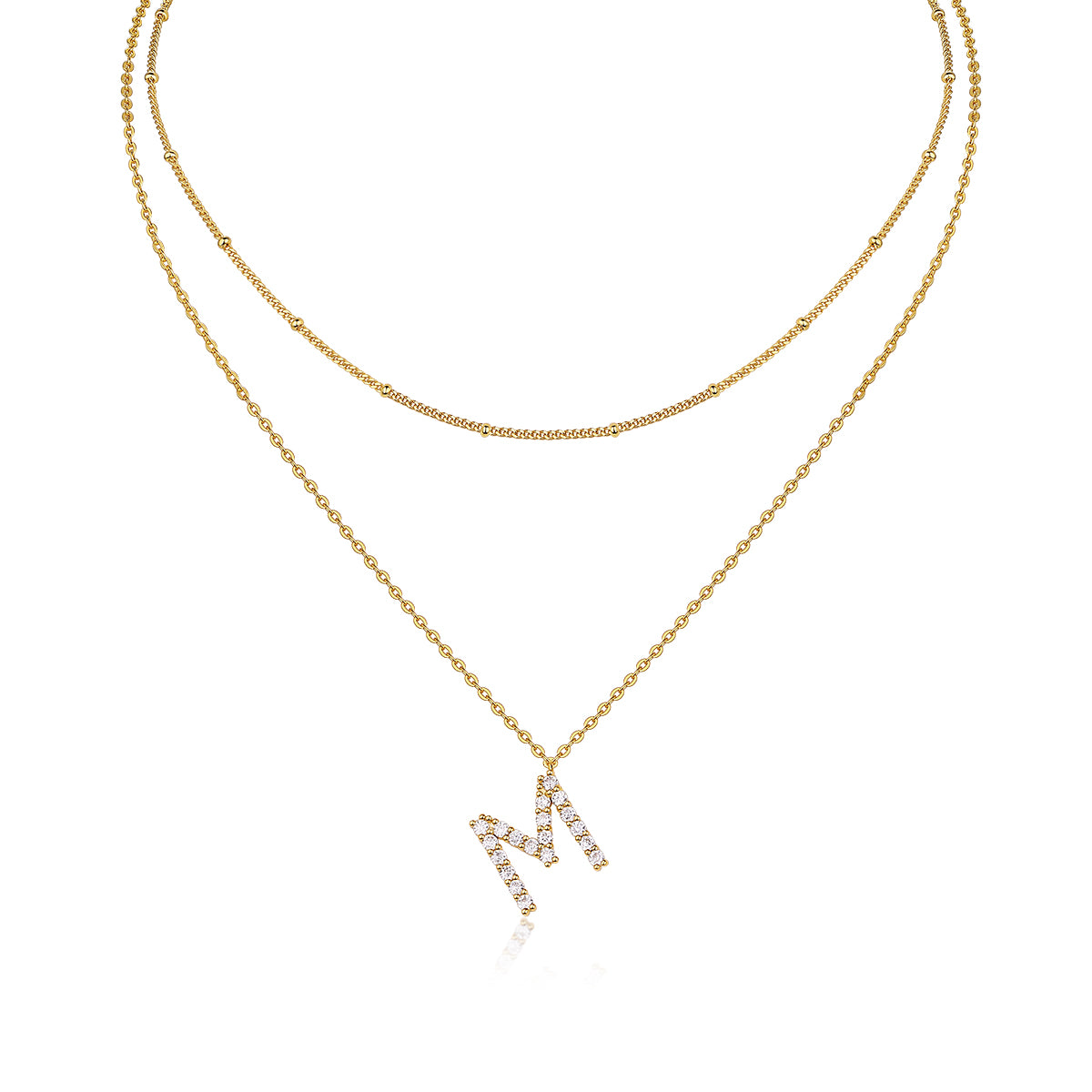 Engraved With Top-quality Moissanite, This Luxurious And Fashionable Minimalist Jewelry Consists Of A Silver Pendant Necklace, A Collar Chain, And S925 Silver Electroplated With Gold.