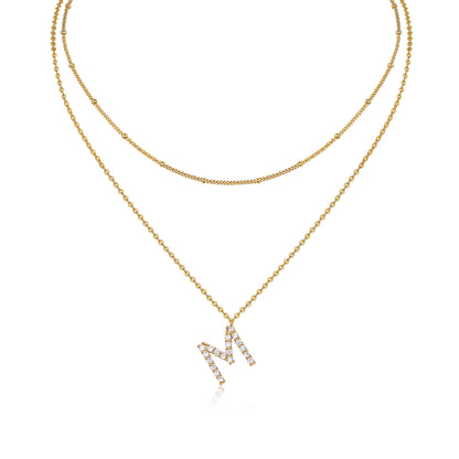 Engraved With Top-quality Moissanite, This Luxurious And Fashionable Minimalist Jewelry Consists Of A Silver Pendant Necklace, A Collar Chain, And S925 Silver Electroplated With Gold.