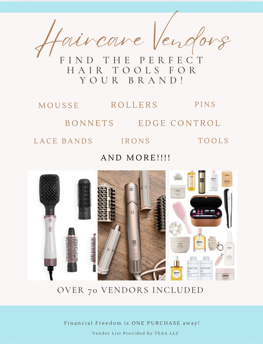 Beauty Supply/Haircare Vendors