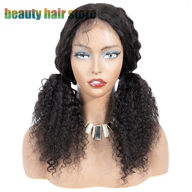 Kinky Curly Lace Front Human Hair Wigs