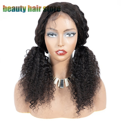 Kinky Curly Lace Front Human Hair Wigs