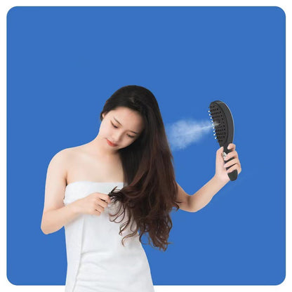 MOQ500  Vibrating Hair Care Red And Blue Light Nursing Therapy Water Replenishing Instrument