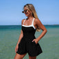 New European And American-style Womens One-piece Swimsuits