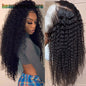 Kinky Curly Lace Front Human Hair Wigs