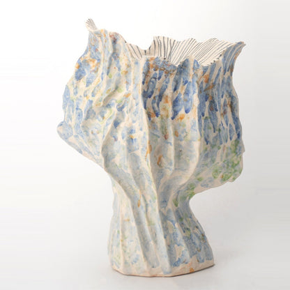 Vintage Flame Handmade Ceramic Vase Homestay